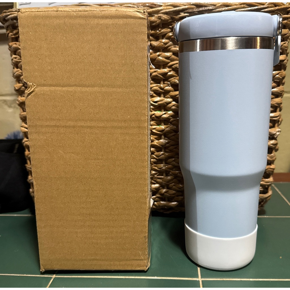30 OZ Blue Insulated Tumbler - Picture 2 of 4